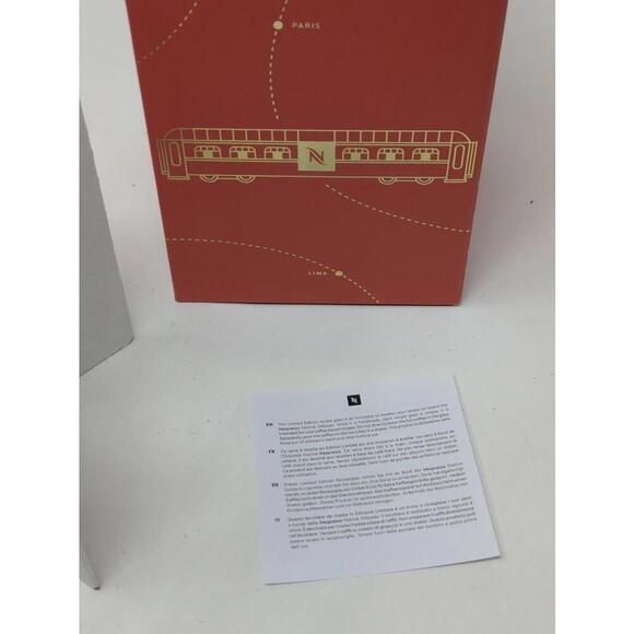 Nespresso  Barista Festive Espresso Martini Cocktail Glass/ Desert bowl BNIB - Picture 5 of 8